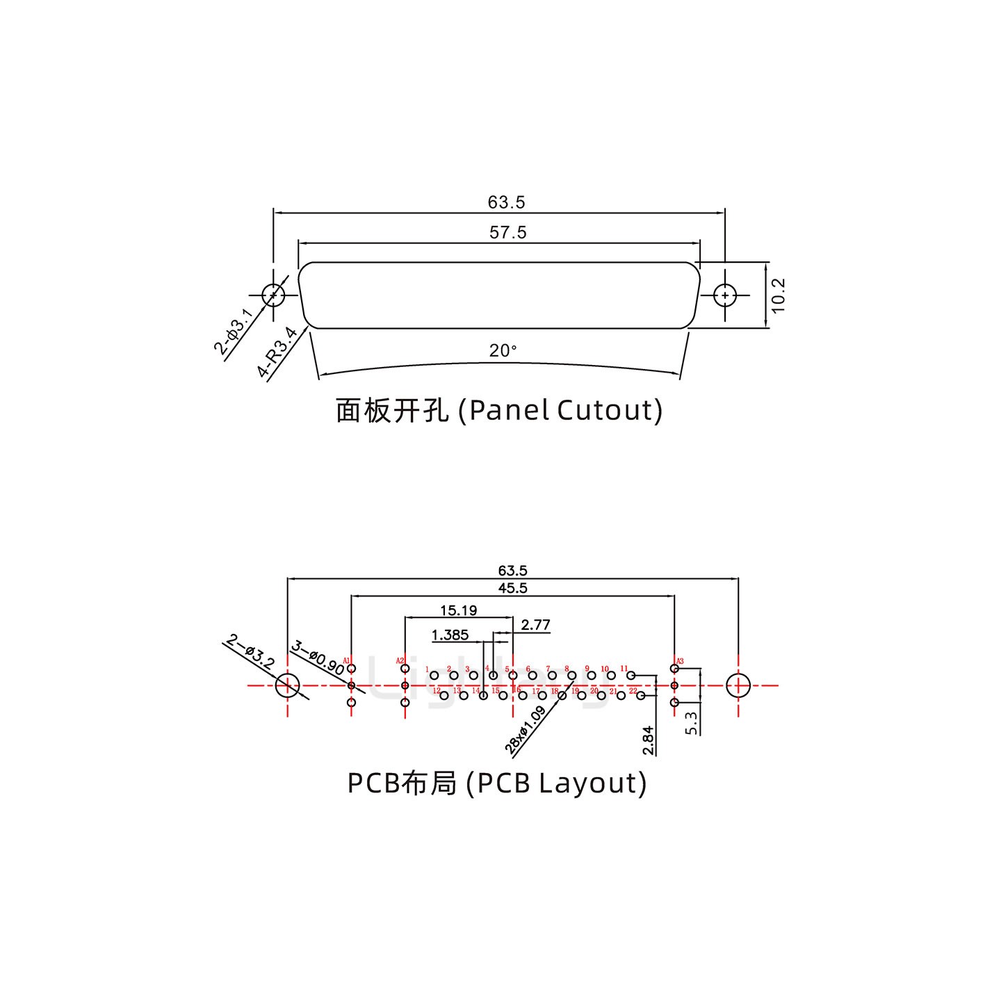 防水25W3公直插板/鉚魚(yú)叉/鎖螺絲/射頻同軸50歐姆