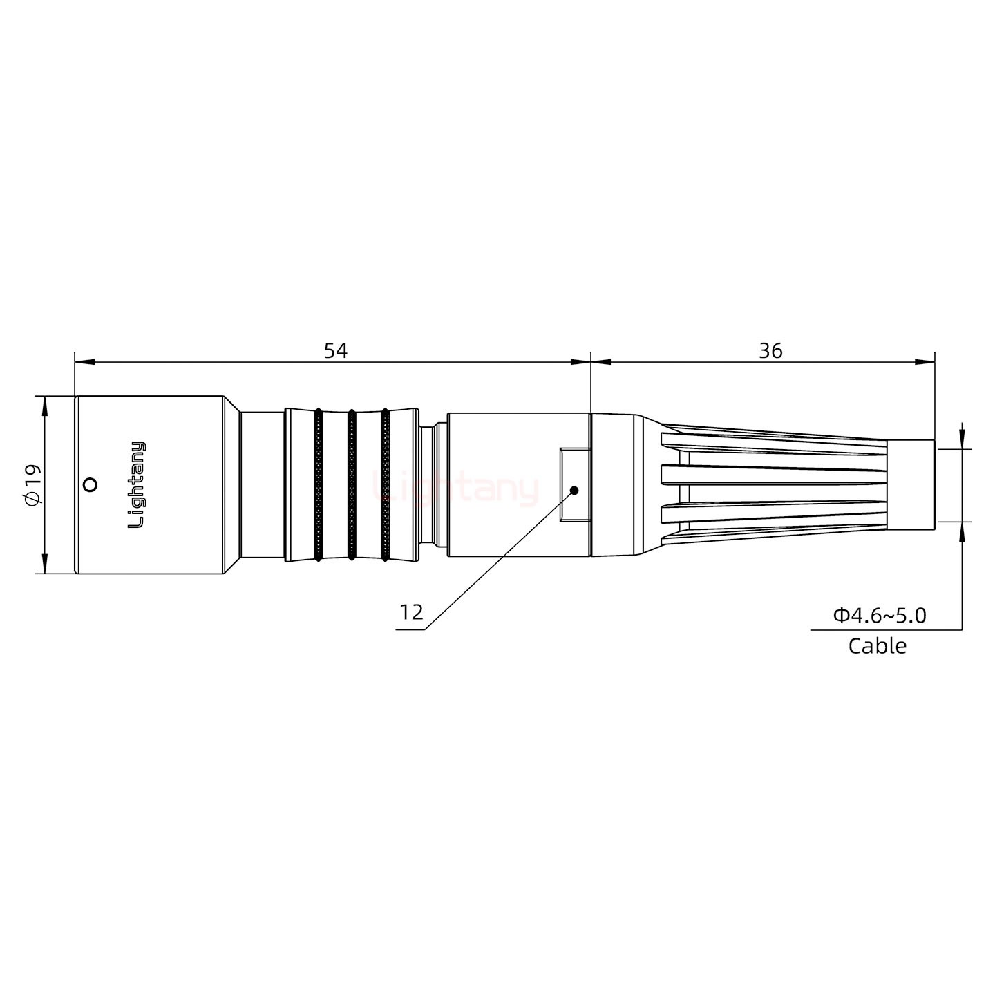 PHG.2K.032.CLLC50Z推拉自鎖帶護(hù)套浮動(dòng)插座