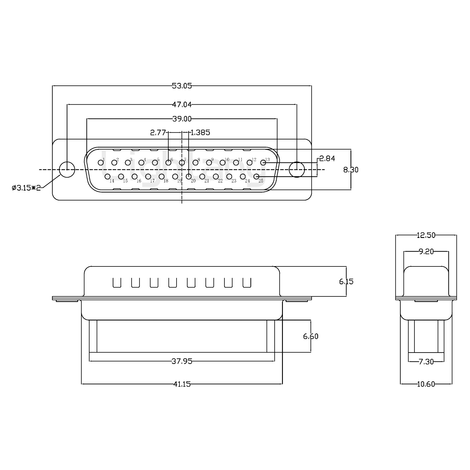 DB25公冷壓車(chē)針